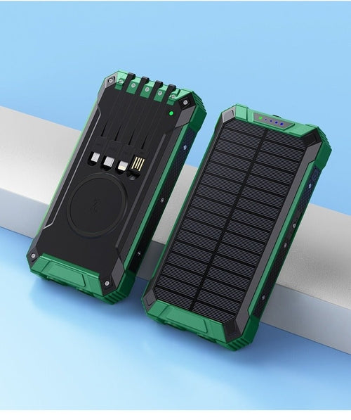 Portable Wireless Outdoor Solar Power Bank