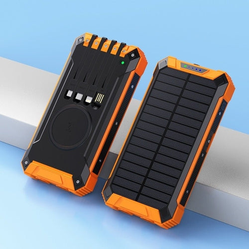Portable Wireless Outdoor Solar Power Bank