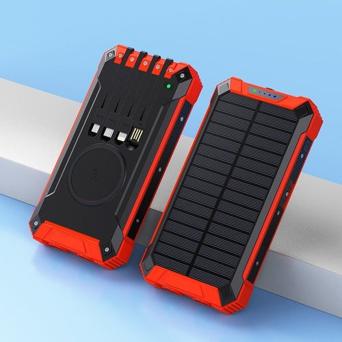 Portable Wireless Outdoor Solar Power Bank